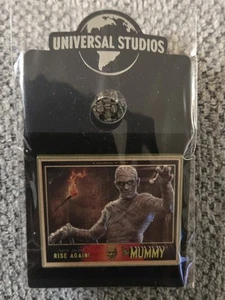 UNIVERSAL STUDIOS EXCLUSIVE UNIVERSAL MONSTERS THE MUMMY POSTER PIN NEW SOLD OUT - Picture 1 of 3