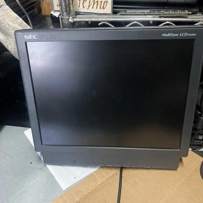 NEC Multisync LCD1560M 15" LCD  Computer Monitor - No Stand for Small Space - Image 1 of 4
