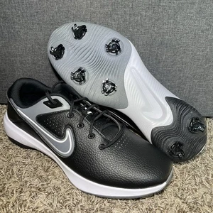 Nike Air Zoom Victory Pro 3 Men’s 13 Leather Golf Shoes DV6800-003 Black/Grey - Picture 1 of 9
