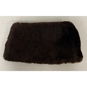 Sombrero de piel marrón profundo vintage para hombre hecho en Unión, (Canadá) talla mediana - Imagen 1 de 4