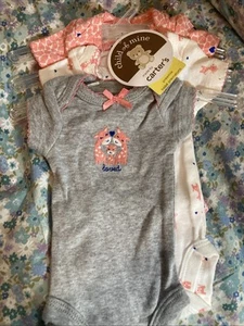 3 NWT Preemie Shirts With Snap Closure - Picture 1 of 4