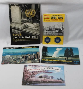 Vintage 1950er Reise Souvenir Hefte - NYC, DC, SF, UN, Yellowstone - Ephemera Lot - Bild 1 von 17