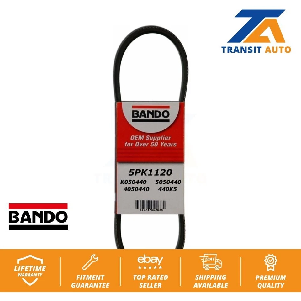 Accessory Drive Belt For Dodge Sprinter 2500 3500 3.5L BAN-5PK1120-8900-271 - Изображение 1 из 1