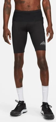 NEW Nike Trail Lava Loops 1/2 Running Tights Black Size X-Large XL DV9307-010 - Image 1 of 4