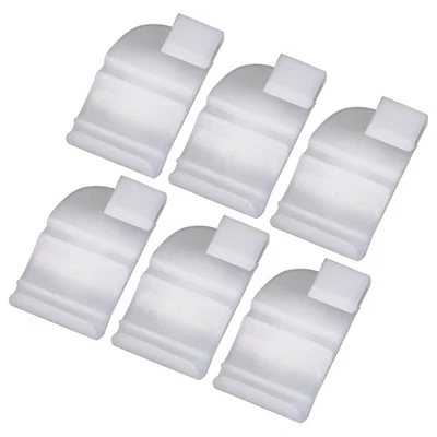 Juego de clips a presión de plástico para montaje en arco central para techo 1967-72 GM A Body 6 piezas Foto 1 de 4