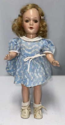 Vintage 1938-1940 R&B Arranbee DEBU 'TEEN 14" Composition Girl Doll Debuteen - Image 1 of 4