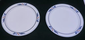 2 PLATOS DE CENA VINTAGE DANSK BISTRO PATRÓN MARIBO, 10,25 PULGADAS, MÚLTIPLES - Imagen 1 de 4