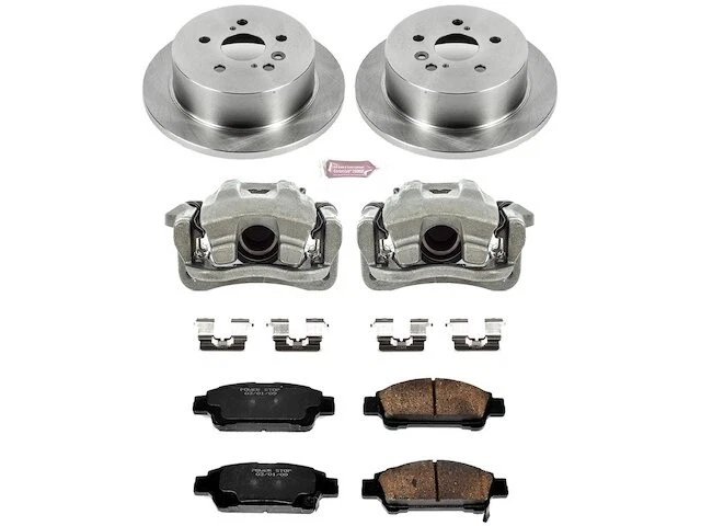 Kit de pastillas de freno trasero y rotor 97FYYF73 para Sienna 2004 2005 2006 2007 2008 2009 Foto 1 de 1
