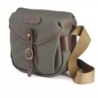 Billingham Hadley Digital Shoulder Bag - Sage FibreNyte / Chocolate Leather - Image 1 of 4