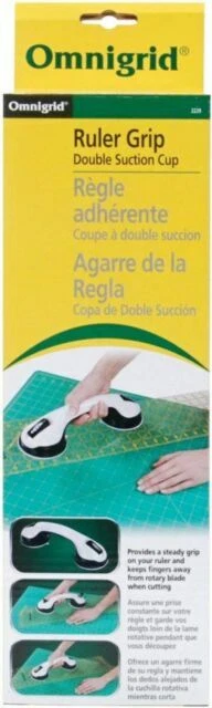 Omnigrid Ruler Grip Double Suction Cup Omg2229