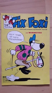 Rolf Kauka's Fix + Foxi n.o 383 de 1963 con Winnetou de Karl May - EXCELENTE cómic - Imagen 1 de 4