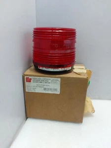 Federal SIgnal 141ST-024R Electra Flash Strobe 24VDC Color Red - Picture 1 of 9