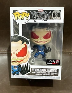 FUNKO 689 Venomized Mr. Fantastic Gamestop Exclusive Marvel Venom - Picture 1 of 4