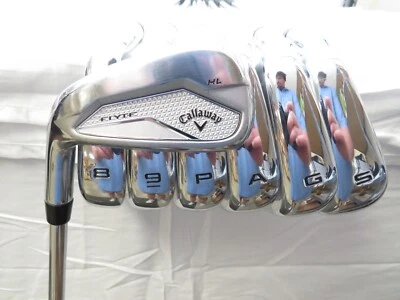2025 LH Callaway Elyte HL Iron Set 7-SW Dynamic Gold S300 Stiff Flex Steel** - Image 1 of 4