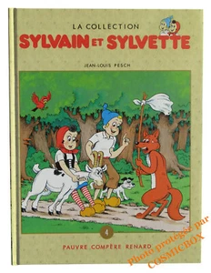 SYLVAIN et SYLVETTE - tirage BD - PAUVRE COMPERE RENARD + bonus Jean-Louis Pesch - Foto 1 di 1