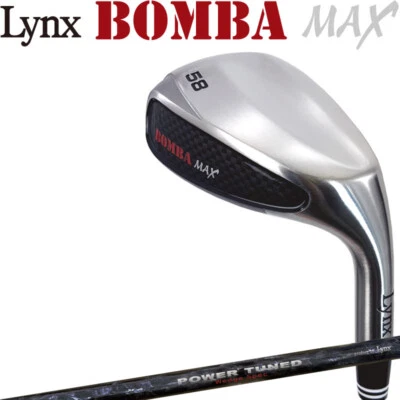 Lynx Golf JAPAN BOMBA MAX Wedge Ice Chrome Graphite Shaft Model from JAPAN - Image 1 of 4