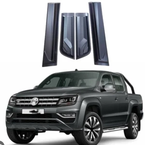 4 PCS door side guards anti-collision fit for VW Amarok 2016-2022 Paste 3M - Picture 1 of 5
