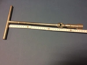 WRENCH SPARK PLUG 20,8 FOR TOOL KIT OLD CAR FERRARI LAMBORGHINI MASERATI 35 CM - Picture 1 of 5