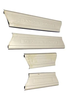 2018-2022 RANGE ROVER SPORT L494 OEM FRONT & REAR SILL SCUFF PLATE SET (4) - Image 1 of 4