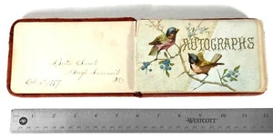 Antique Victorian 1887 Washington, MO. High School Autograph Book (Grays Summit) - Picture 1 of 9