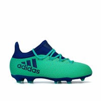 boys green football boots