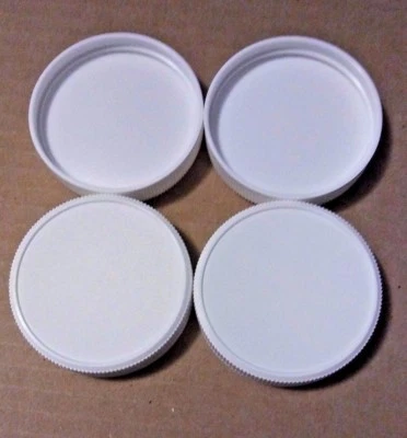 Tapas de botellas de agua de repuesto 3 y 5 galones atornilladas 53 mm 2,087" bolsa de 4 EE. UU. HD Foto 1 de 4