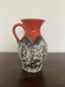 Jarrón de cerámica WGP pottery 60 er fat lava vintage años 70 diseño retro - Imagen 1 de 6