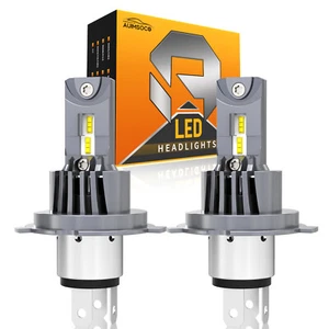2x H4 9003 HB2 Super Bright CSP LED  Kit High Low Beam Bulb White 6500K - Picture 1 of 12