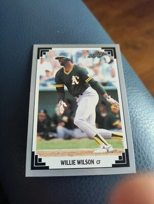 WILLIE WILSON 1991 LEAF #299 FREE SHIPPING - Image 1 of 2