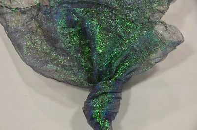 Tela de organza iridiscente Crush | Organza Crush Pearl | 40" de ancho | Organza | Foto 1 de 2