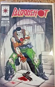 Valiant Comics Bloodshot #8 de septiembre de 1993 embolsado y abordado - Imagen 1 de 1