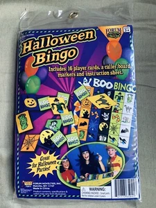 Halloween Bingo Haunted Classroom Carnival Theme Holiday Party Activity Game - Picture 1 of 1