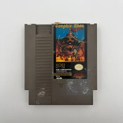 Genghis Khan (Nintendo Entertainment System, 1990), Authentic Tested - Image 1 of 2