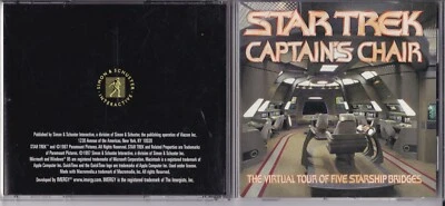 Vintage Star Trek Captain's Chair (PC, Windows/Mac, 1999) - Image 1 of 2
