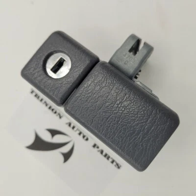 1996-2004 Toyota RAV4 Glove Box Handle Latch Gray with Screws NO KEY - Image 1 of 3