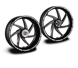 Adesivi cerchi aprilia rs660 white bianco moto 2020 2023 - Imagen 1 de 3