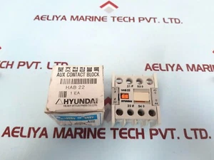 Hyundai Hab22 Auxiliary Contact Block AC15 - Picture 1 of 5