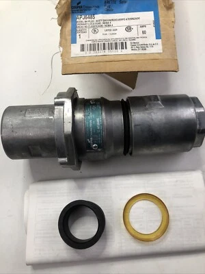 Cooper Crouse-Hinds APJ6485 插头 Arktite 60A 3W 4P 600V M4 全新 — 第 1/4 张图片