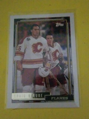 1992-93 Topps Gold #208 Craig Berube - Image 1 of 2