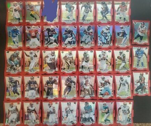 37 X HUGE LOT 2012 Panini Prizm Prizms Red 1st Year Prizm RED DIE CUT FOOTBALL