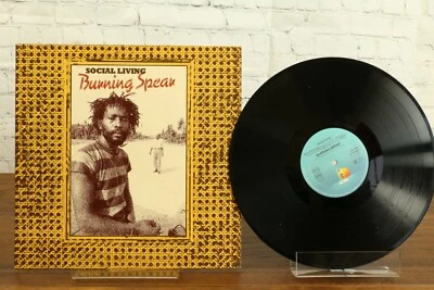 Burning Spear, SOCIAL LIVING, LP Vinyl Roots Reggae Island Records ‎200346, NM ! - Bild 1 von 4