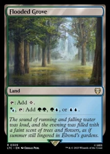 MTG - FLOODED GROVE - Lord of the Rings Co (R) - Picture 1 of 1