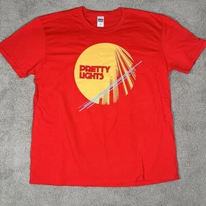 XL T-Shirt Pretty Lights rot bunte Grafik Konzert Grafik Tee XL - Bild 1 von 4