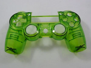 Transparente grüne Frontschale für PS4-Controller - neu - für aktuelle Generation - Bild 1 von 4