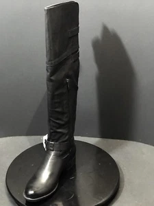 NEW TWO LIPS TOO JILT BLACK WOMEN'S HIGH BOOTS SIZE US 8.5 M RTL $90 - Picture 1 of 8