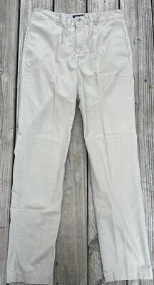 Pantalones Polo Ralph Lauren Niños 20 Caqui Frente Plano Chino Recto Usados en Excelente Condición 0028 Foto 1 de 4