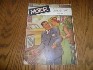 1946 The Motor Magazine - August 1946 - British Magazine - Vintage - Imagen 1 de 8
