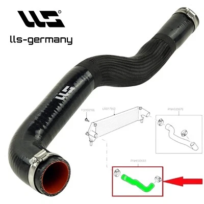 Verstärkter Silikon Ladeluftschlauch für LAND ROVER Defender 2.2 2.4TD PNH500660 - Bild 1 von 4