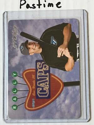 2004 Donruss Studio Erik Hinske Rally Caps RC-14 /500 Toronto Blue Jays - Image 1 of 2