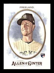 2017 Topps Allen & Ginter Kyle Freeland #65 RC Rookie Colorado Rockies - Picture 1 of 2